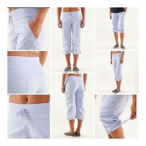 LULULEMON Studio Crop (No Liner) - Cool Breeze